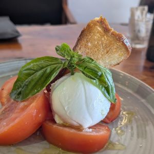 Caprese con Bufala - available every day (except Tuesdays) from 12 pm