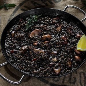 price x2pax-Black Squid Ink Paella - available every day from 12 pm (except Mondays)