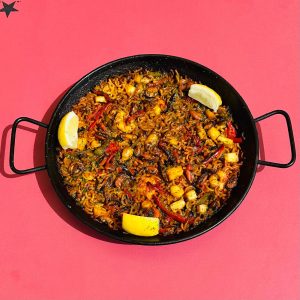 price x2 people Seafood Fideuá  - available every day from 12 pm (except Mondays)