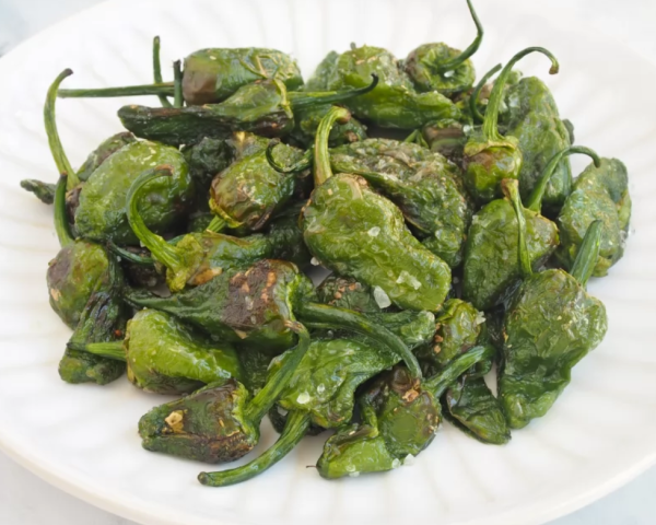 Small Green Peppers - available every day from 12 pm (except Mondays)