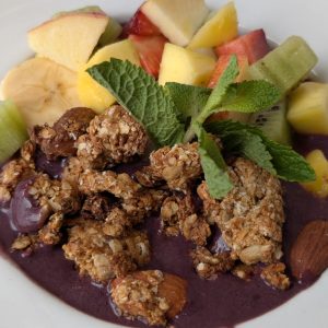 Açai Bowl-available everyday from 11 am (except Tuesdays)