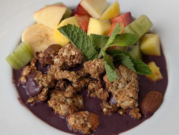 Açai Bowl-available everyday from 11 am (except Tuesdays)