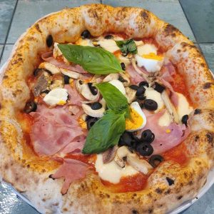 Pizza Capricciosa-available everyday from 12 pm (except Tuesdays)