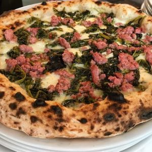 Pizza Salsiccia & Friarielli-available everyday from 12 pm (except Tuesdays)