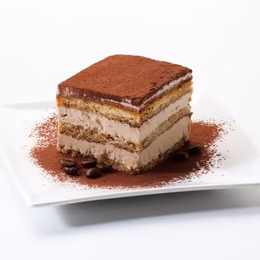 Tiramisú Manu homemade-available everyday from 11 am (except Tuesdays)