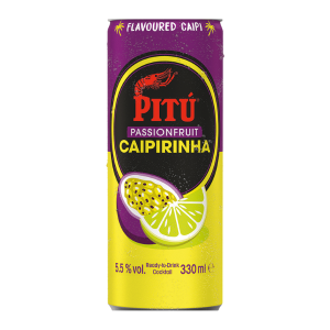 Pitú Passion Fruit Caipirinha (350 ml)