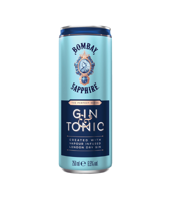 Gin&Tonic Bombay Sapphire (250 ml Can)