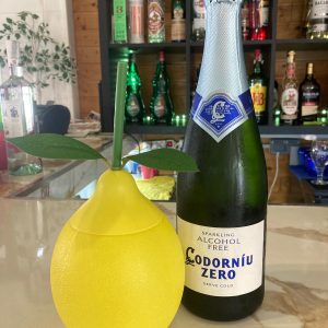 Lemon Sorbet with Alcohol-Free Cava- not available on Mondays