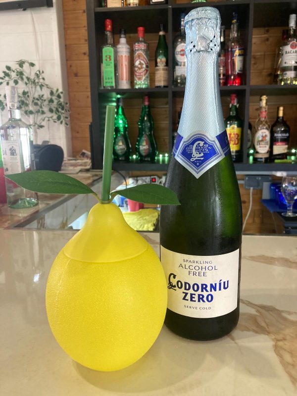 Lemon Sorbet with Alcohol-Free Cava- not available on Mondays
