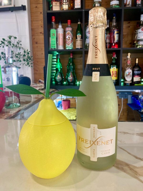 Lemon Sorbet with Cava - not available on Mondays