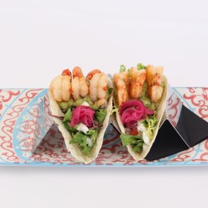 2 unit Prawn Tacos (Gambas)