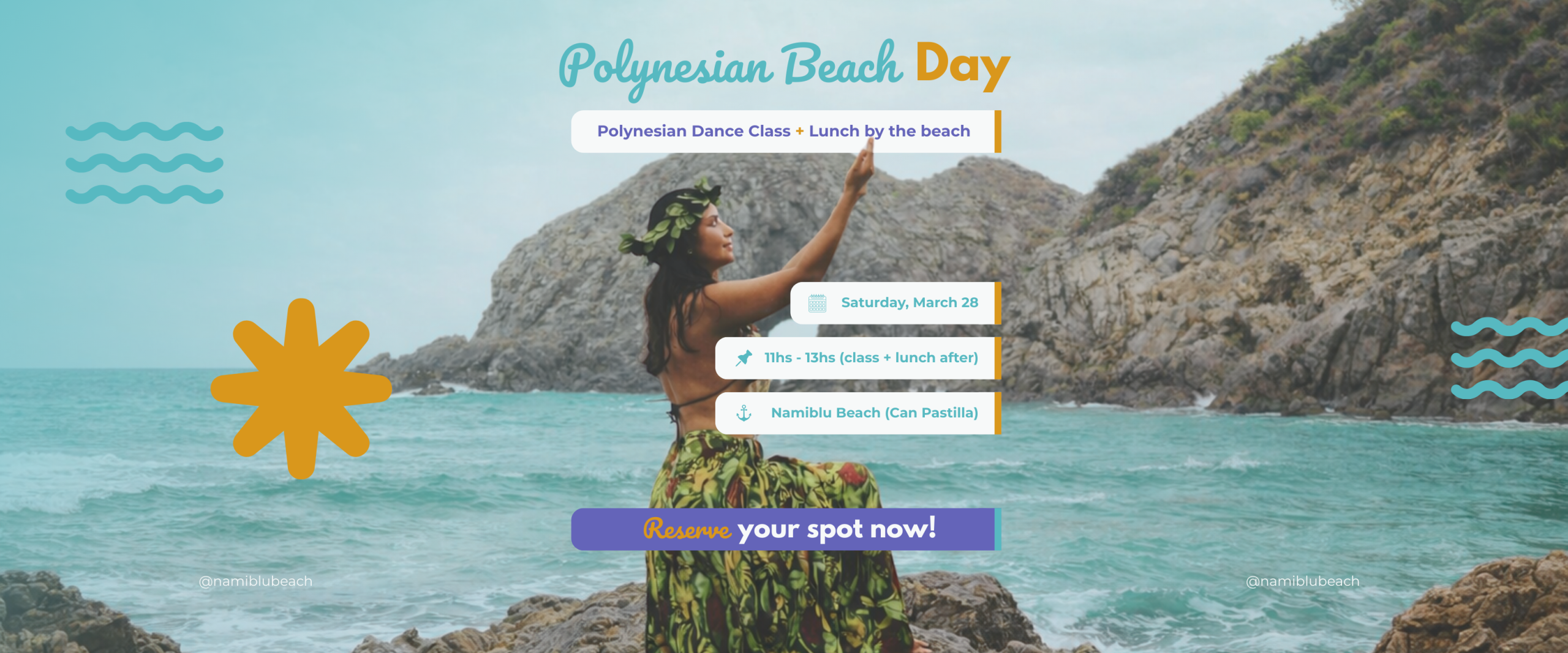 Polynesian Dance Class & Seaside Lunch in Can Pastilla – Mallorca